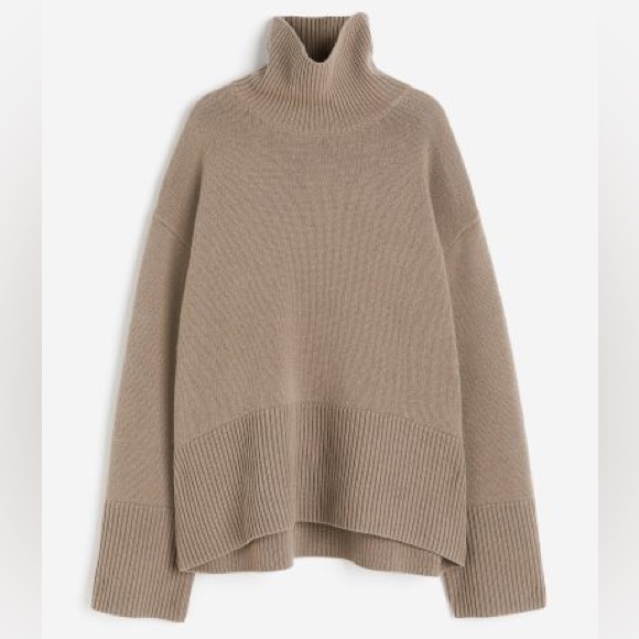 H&M Cashmere-blend Turtleneck Sweater - Picture 1 of 6